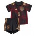 Billige Tyskland Joshua Kimmich #6 Børnetøj Udebanetrøje til baby VM 2022 Kortærmet (+ korte bukser)